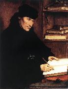 MASSYS, Quentin Portrait of Erasmus of Rotterdam sg oil painting artist